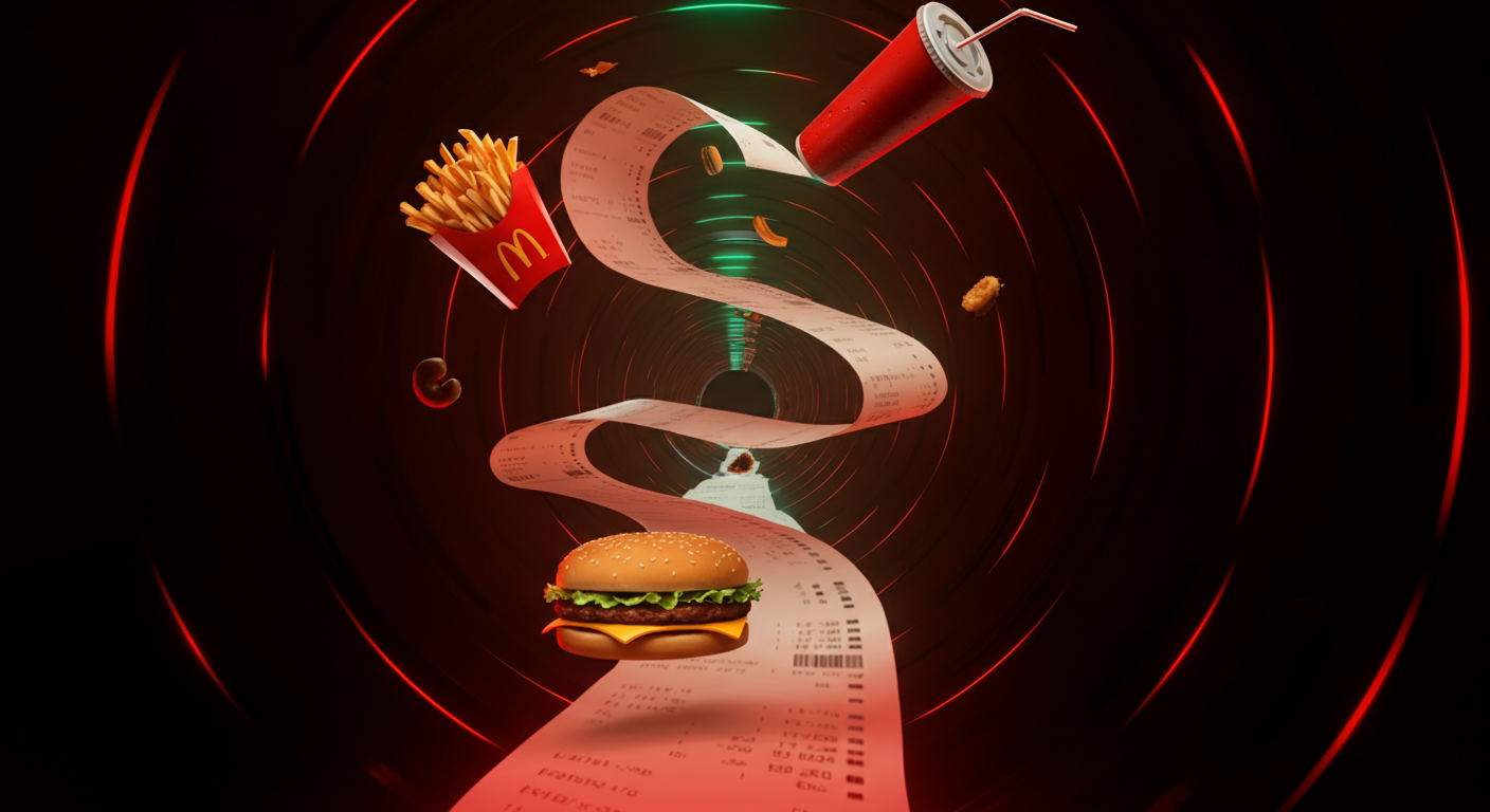 Stop Blaming Inflation: The Receipt Time Machine Exposes 'Calorie Theft'